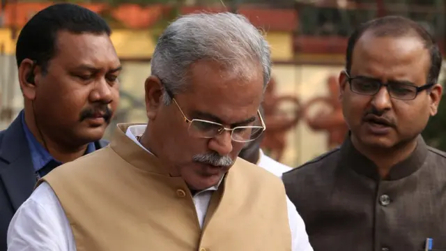 राज्य के मुख्यमंत्री भूपेश बघेल