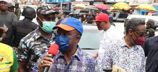 IPOB sit-at-home order: Anambra Willie Obiano enta road to stop sit-at-home order