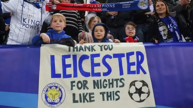 Leicester fans