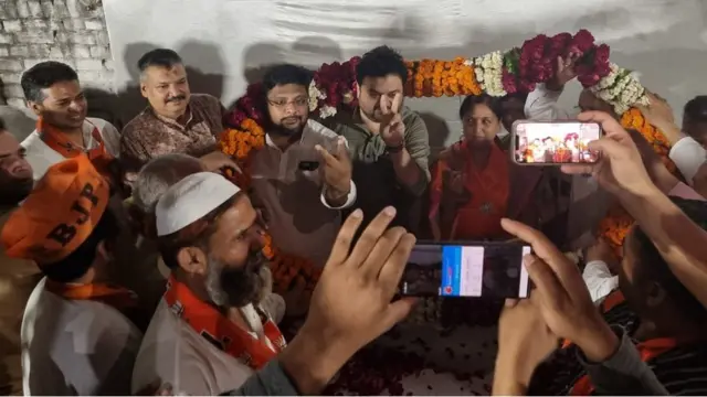 बीजेपी में मुसलमान उम्मीदवार