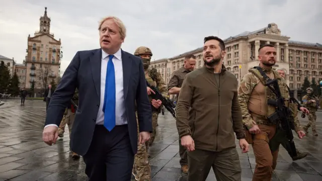 Джонсон і Зеленський