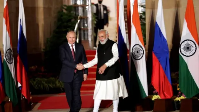 मोदी पुतिन