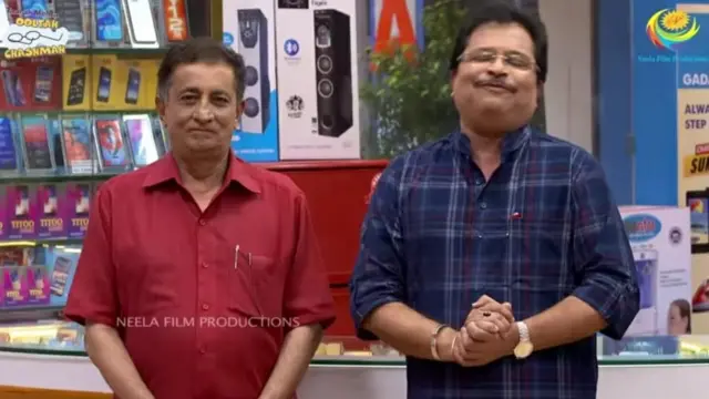 નવા નટુકાકા તરીકે ગુજરાતી રંગભૂમિના અભિનેતા કિરણ ભટ્ટ (ડાબે) આવ્યા છે, જે થિએટર સાથે 30 વર્ષથી જોડાયેલા છે