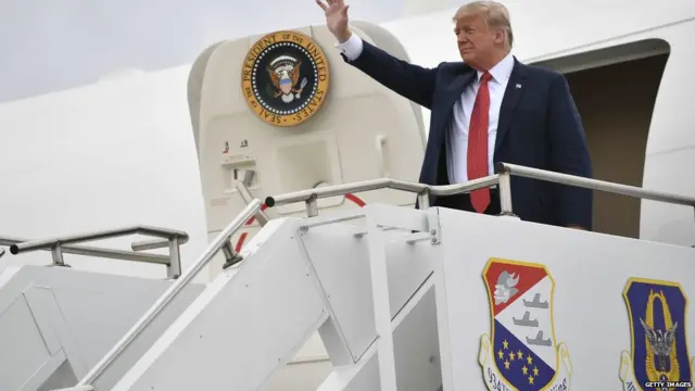 TRUMP, AIR FORCE ONE, TRAVEL
