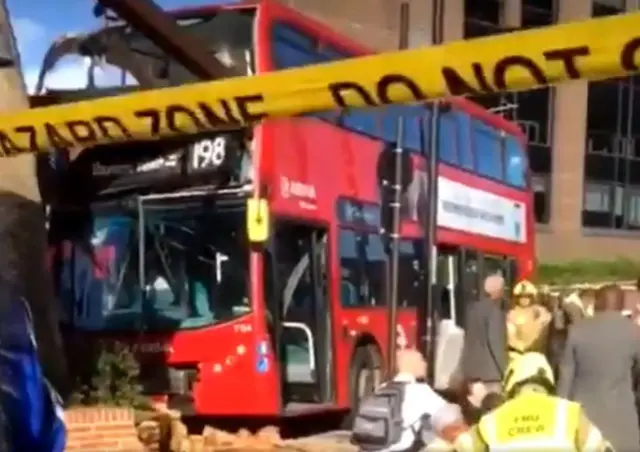 Lokasi kecelakaan bus