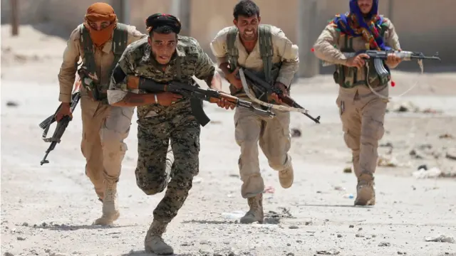 бои за Ракку