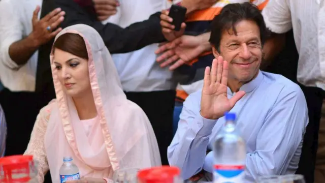 रेहाम ख़ान और इमरान ख़ान