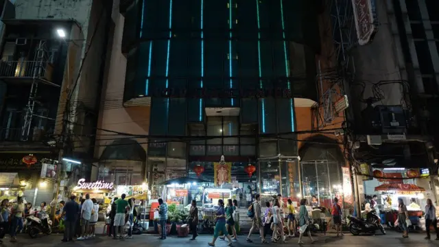 ภาพตึกเก่าในย่านเยาวราช