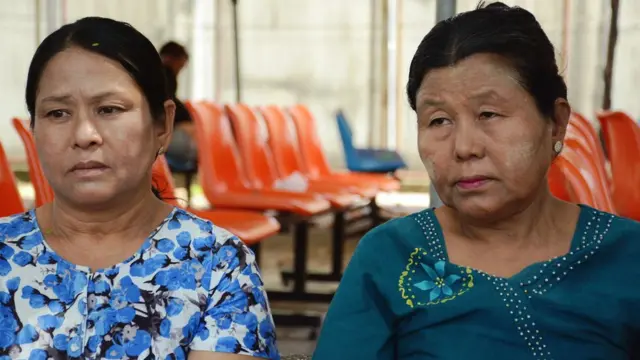 แม่ผู้ต้องขังชาวเมียนมา