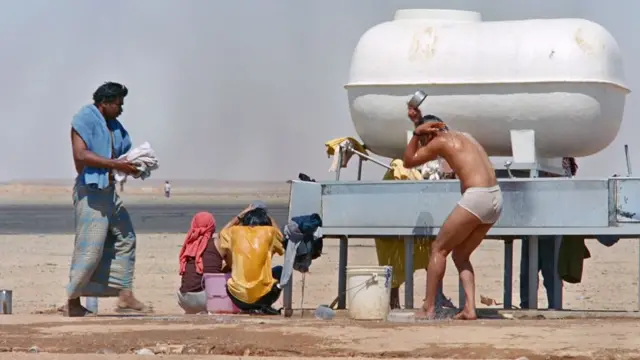 खाड़ी युद्ध की एक तस्वीर