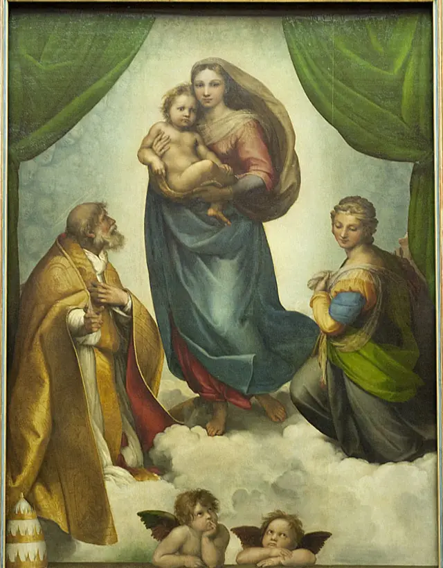 La Madona Sixtina de Rafael