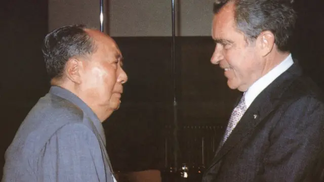 毛澤東與尼克松