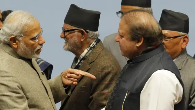 Narendra Modi and Nawaz Sharif