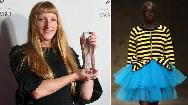 Молли Годдард с наградой