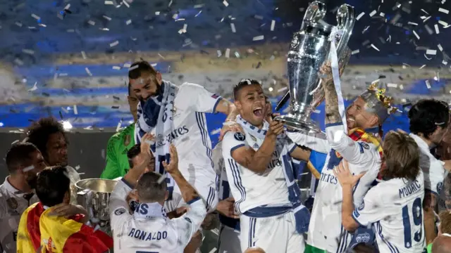 Real Madrid ndunu leyin ti won gba ife eye Champions league lodun 2017