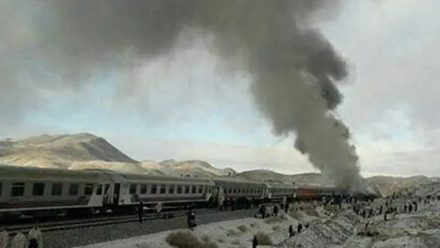 برخورد قطار