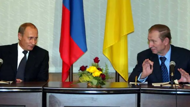 Володимир Путін, Леонід Кучма, 24 грудня 2003 року