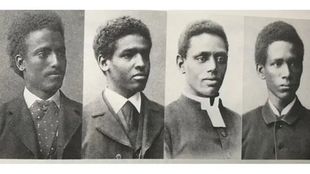 ኣብ 1880'ታት ንዮሃነንሉንድ (ሽወደን) ንትምህርቲ ዝተላእኩ ኤርትራውያን ተምሃሮ፡ ካብ ጸጋም ንየማን ...