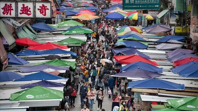 Рынок в Гонконге 31 марта