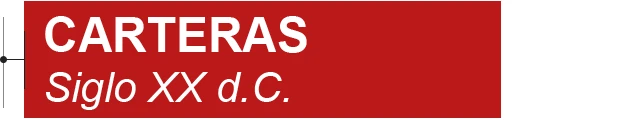 Carteras, siglo XX