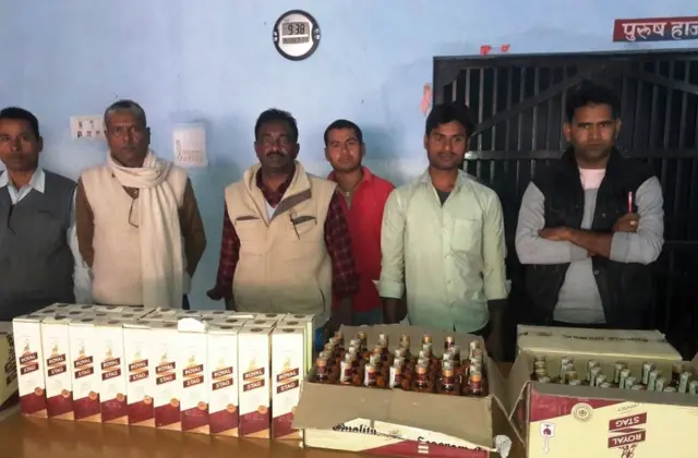 शराबबंदी और गिरफ़्तारियां