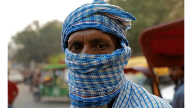 印度，空气，污染，地球，记者