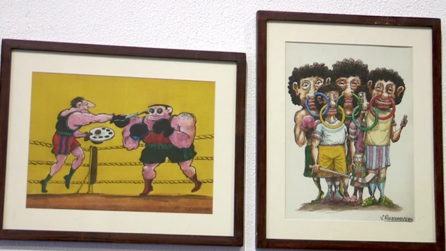 رسمتان عن الألعاب الأوليمبية