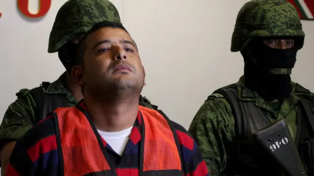 José Serna Padilla, alias 'El zopilote', supuesto miembro del Cartel de Jalisco Nueva Generación