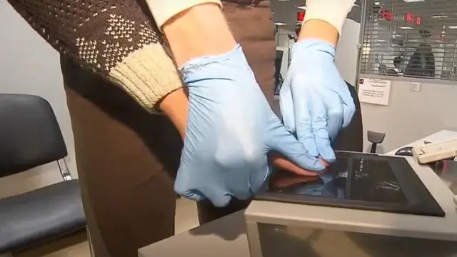 Бармоқ изи олиш жараёни