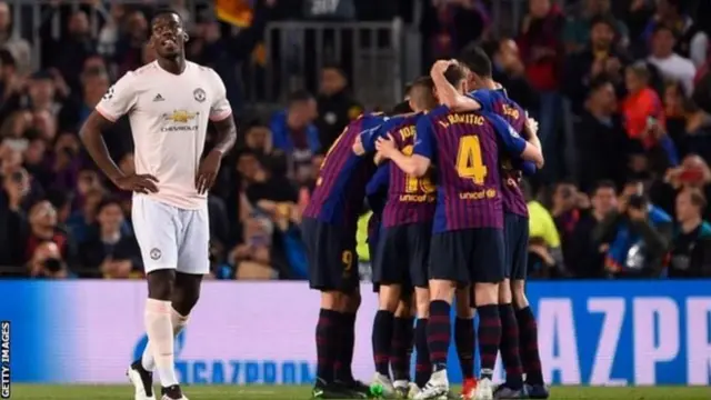 Manchester United ntirongera kugera muri kimwe cya kabiri cya Champions League kuva mu mwaka wa 2011 ubwo yarangizaga iri ku mwanya wa kabiri inyuma ya Barcelone yegukanye igikombe