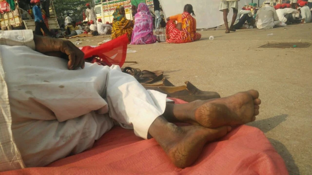 రైతుల నిరసన