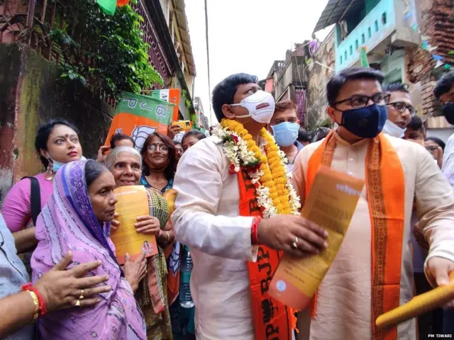 भाजपा के नवनियुक्त प्रदेश अध्यक्ष सुकांत मजूमदार