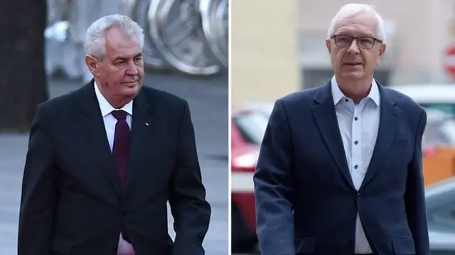 Мілош Земан та Їржі Драгош