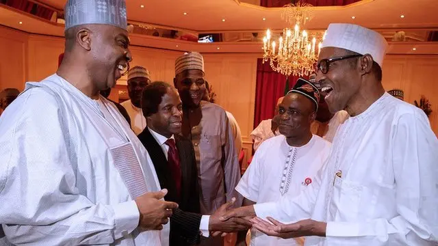 Buhari da Saraki da Dogara