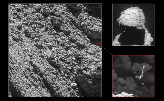 Philae'nin görüntüleri
