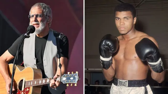 Yuusuf Islam iyo Muhammad Cali oo labadaba badalay magacyadooda