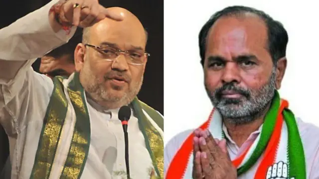 અમિત શાહ તથા સી.જે. ચાવડાની તસવીર