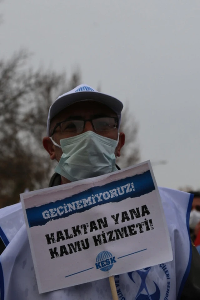 KESK Ankara eylemi