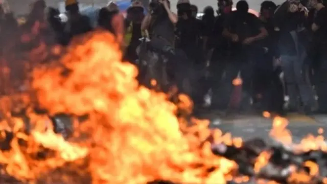 demonstrasi di Hong Kong