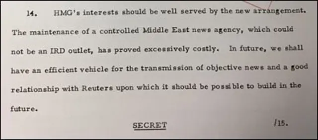 برطانیہ، بی بی سی، مشرقِ وسطیٰ، روئٹرز، رائٹرز