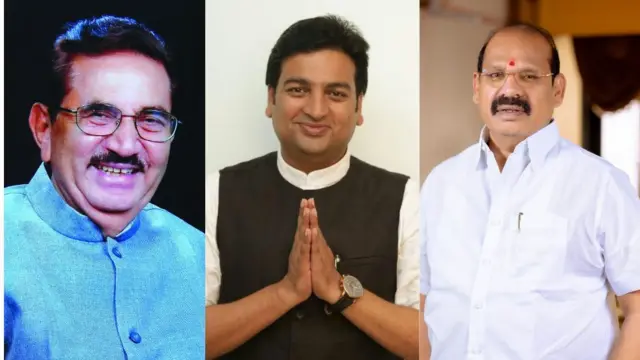 मधुकर पिचड, अतुल बेनके, विलास लांडे