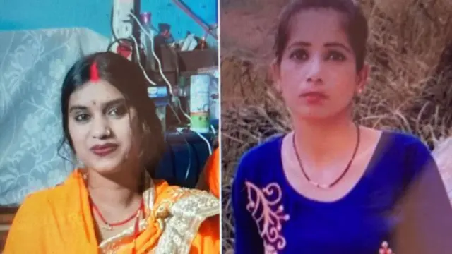 श्याम की पत्नी दुर्गावती (बाएं फोटो) और बहन संतोषी देवी (दाएं फोटो)