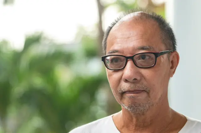 นายสมหมาย ตัวตุลานนท์ พ่อของตะวันและนายประกันของนายณัฐนนท์