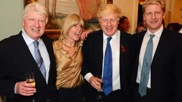 Stanley Johnson, Boris, Johnson, Rachel Johnson da Jo Johnson 