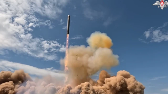 A missile is launched
