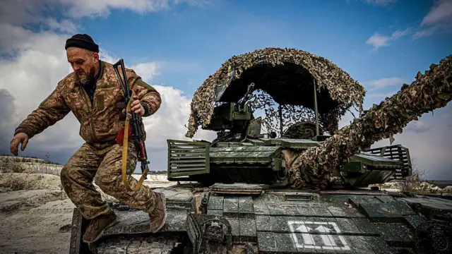 Обучение украинских военных