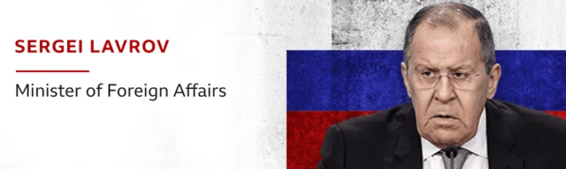 செர்கேய் லாவ்ரோஃப், வெளியுறவுத்துறை அமைச்சர்