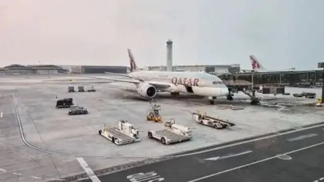 Қатар аэропортида фақат чекланган сонли парвозлар амалга оширилмоқда