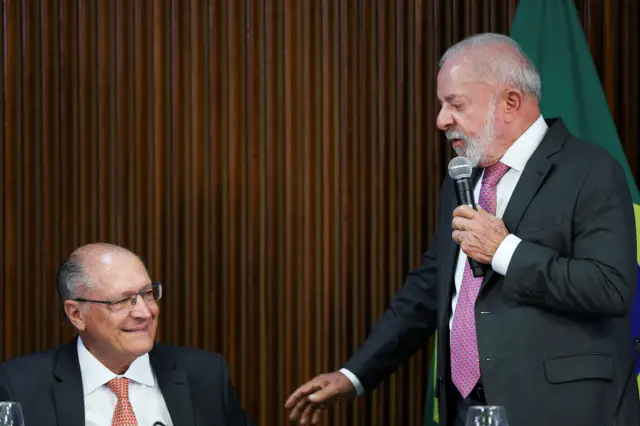 Lula e Geraldo Alckmin