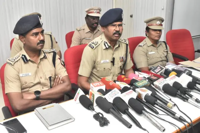 மேற்கு மண்டல ஐஜி செந்தில்குமார் பத்திரிகையாளர்களை சந்தித்து கைது விவரங்கள் குறித்து தெரிவித்தார்